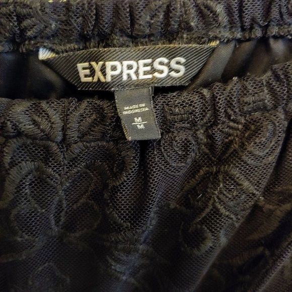 Black Lace Backless Dress Medium - Picture 4 of 8